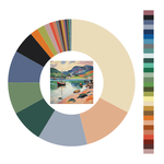 Colour wheel / palette