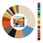 Colour wheel / palette