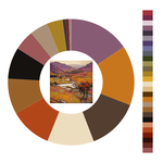 Colour wheel / palette