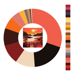 Colour wheel / palette