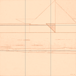 Sepia sketch with grid