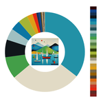 Colour wheel / palette