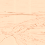 Sepia sketch with grid