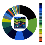 Colour wheel / palette