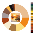 Colour wheel / palette