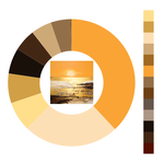 Colour wheel / palette