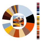 Colour wheel / palette