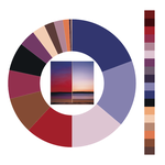 Colour wheel / palette