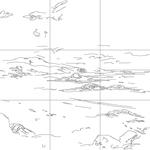 Line drawing with grid