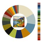 Colour wheel / palette