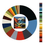 Colour wheel / palette