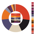 Colour wheel / palette