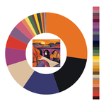 Colour wheel / palette