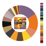 Colour wheel / palette