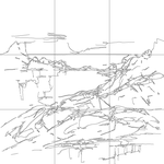 Line drawing with grid