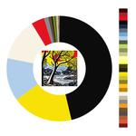 Colour wheel / palette