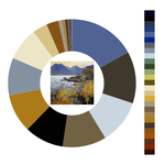 Colour wheel / palette