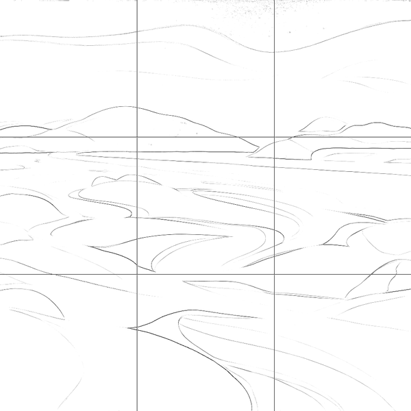 Sketch with grid