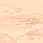 Sepia sketch