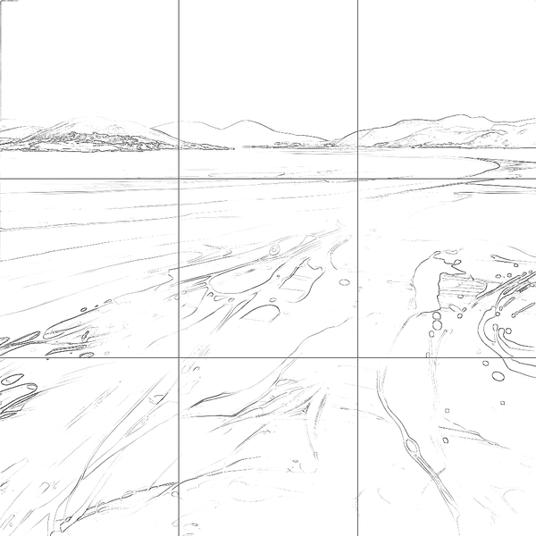 Sketch with grid