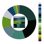 Colour wheel / palette