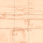 Sepia sketch with grid