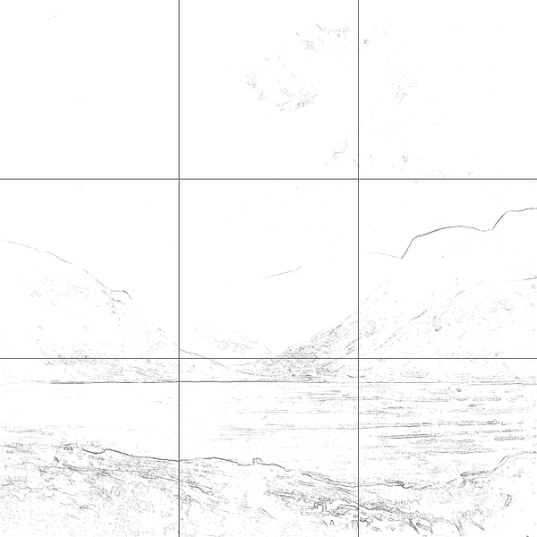 Sketch with grid