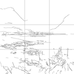 Line drawing with grid