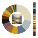 Colour wheel / palette