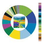 Colour wheel / palette