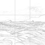 Sketch with grid