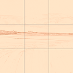 Sepia sketch with grid