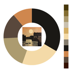 Colour wheel / palette