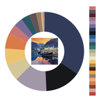 Colour wheel / palette