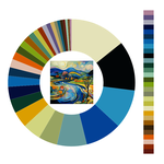 Colour wheel / palette