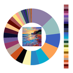 Colour wheel / palette