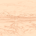 Sepia sketch