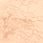 Sepia sketch