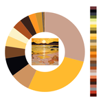 Colour wheel / palette