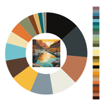 Colour wheel / palette