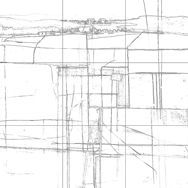 Sketch with grid