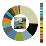 Colour wheel / palette