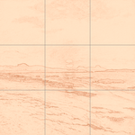 Sepia sketch with grid