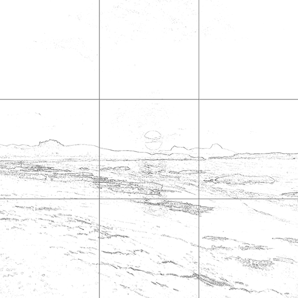 Sketch with grid