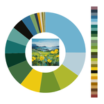 Colour wheel / palette