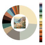 Colour wheel / palette