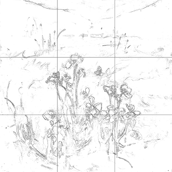 Sketch with grid