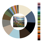 Colour wheel / palette