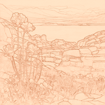 Sepia sketch