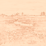 Sepia sketch